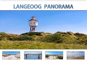 LANGEOOG PANORAMA (Wandkalender 2023 DIN A2 quer)