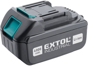 EXTOL INDUSTRIAL baterie akumulátorová 18V, Li-ion, 4000mAh