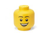 LEGO úložná hlava (velikost L) - šťastný chlapec