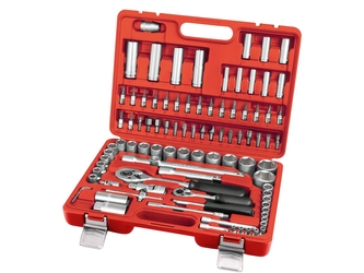 EXTOL PREMIUM hlavice nástrčné, sada 94ks, 1/4", 1/2", CrV EXTOL PREMIUM hlavice nástrčné, sada 94ks, 1/4", 1/2", CrV