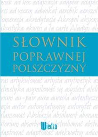 Słownik poprawnej polszczyzny