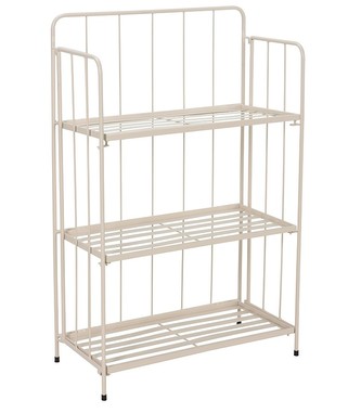 Stojan na květiny 3 patra béžová