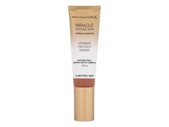 Max Factor Miracle Second Skin Makeup 30 ml 12 Neutral Deep SPF20 pro ženy