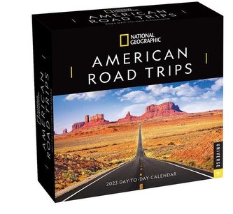 National Geographic: American Roadtrips 2023 Day-To-Day Calendar