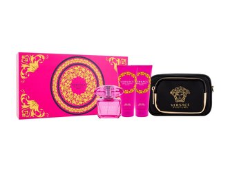Versace Bright Crystal parfémovaná voda 90 ml + tělové mléko 100 ml + sprchový gel 100 ml + kabelka
