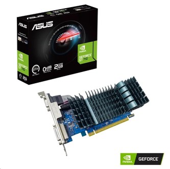 ASUS VGA NVIDIA GeForce 710 2GB DDR3 EVO, GT 710, 2GB DDR3, 1xHDMI, 1xDVI, 1xVGA ASUS VGA NVIDIA GeForce 710 2GB DDR3 EVO, GT 710, 2GB DDR3, 1xHDMI, 1xDVI, 1xVGA