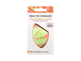 Real Techniques Miracle Complexion Sponge Aplikátor 1 ks Orange Swirl Limited Edition pro ženy
