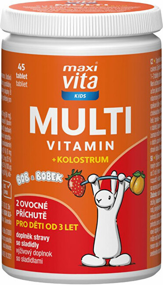 Maxi Vita Kids Multivitamín + kolostrum 45 tablet
