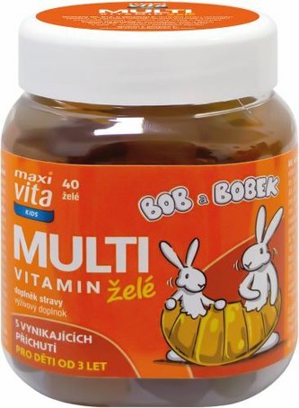 Maxi Vita Kids multivitamin želé 40 ks