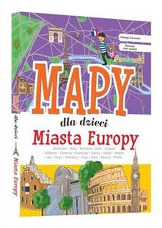 Miasta Europy Mapy dla dzieci