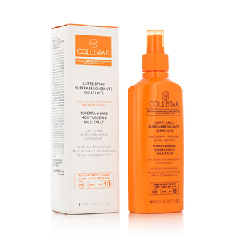 Collistar Special Perfect Tan Supertanning Moisturizing Milk Spray SPF10 200 ml (poškozená krabička)
