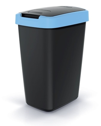 ODPADKOVÝ KOŠ COMPACTA Q 12L SVĚTLE MODRÁ -PR