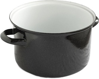 Hrnec smalt ¤16x11cm 1,8L  CZ - bouchnutý