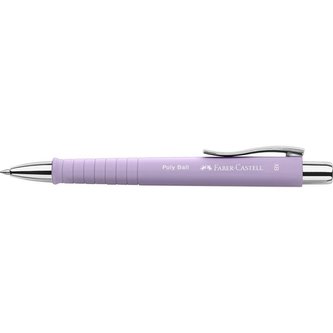 Długopis Poly Ball XB liliowy (5szt) FABER CASTELL