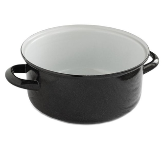 Kastrol smalt ¤20x10cm 2,8L CZ - bouchnutý