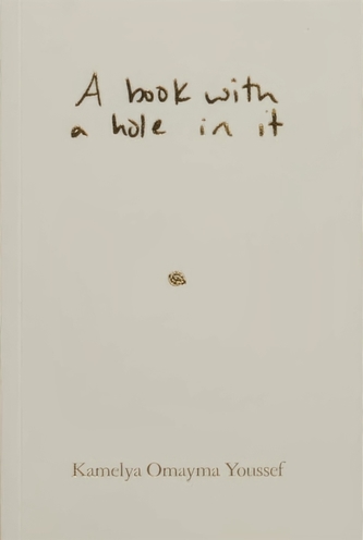 A book with a hole in it