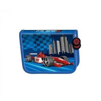 Piórnik dwuklapkowy bez wyposażenia. - WYŚCIGÓWKA