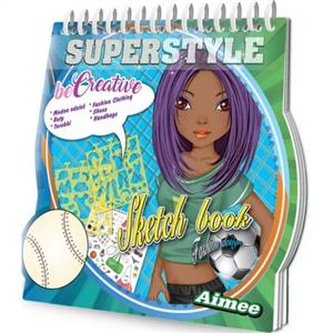 Malowanka kreatywna modna odzież buty torebki Aimee MS665