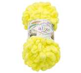 Příze PUFFY - žlutá - 100g / 9 m