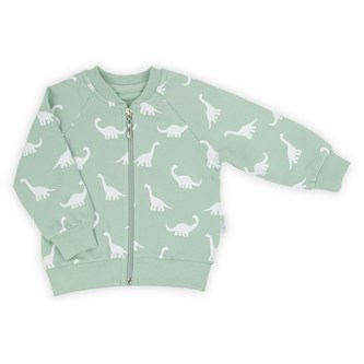 Kojenecká tepláková mikina Nicol Ivo zelená - velikost 68 (4-6m)