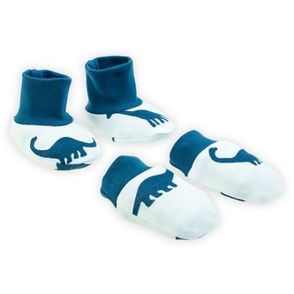 Kojenecký bavlněný set-capáčky a rukavičky Nicol Ivo - velikost Univerzální