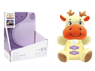 Interaktywna pluszowa przytulanka Krówka