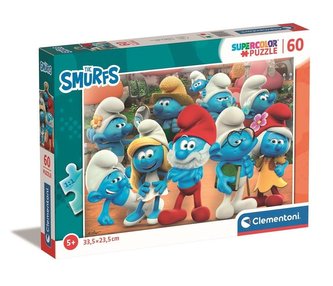 Puzzle 60 Super Kolor Smurfs Puffi
