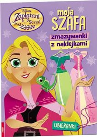 Zaplątani Serial Moja szafa Zmazywanki z naklejkami