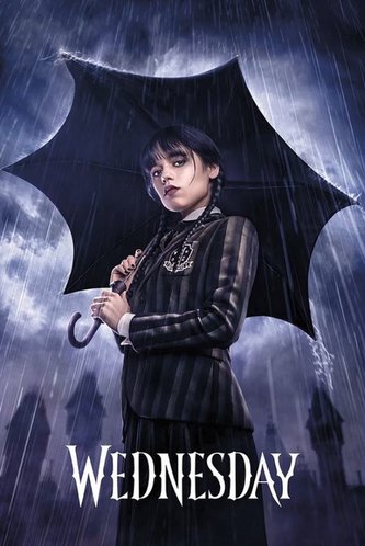 Plakát The Netflix|Wednesday: Umbrella (61 x 91,5 cm)