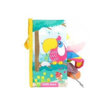 Książeczka materiałowa dla maluszka w pudełku