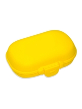 Ostrovit - Pill box bez loga žlutá krabička na tablety