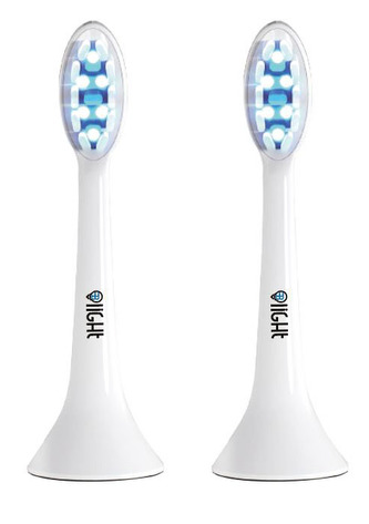 Náhradní sada hlavic pro Blight sonický zubní kartáček, 2x hlavice