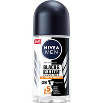Nivea Men Black & White Invisible Ultimate Impact - Kuličkový antiperspirant 50 ml pro muže Nivea Men Black & White Invisible Ultimate Impact - Kuličkový antiperspirant 50 ml pro muže