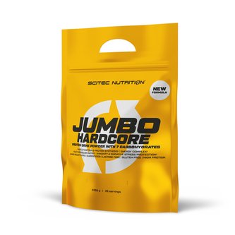 Scitec Nutrition Jumbo Hardcore 5355 g brittle white chocolate (bílá čokoláda)