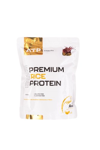 ATP Vitality Premium Rice Protein 1000 g čokoláda nugát (čokoláda-nugát)