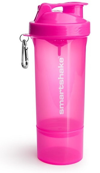 Smartshake Šejkr Slim 500 +100 ml neon pink růžová