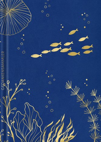 Notizbuch Soft-Touch Blue, vegan