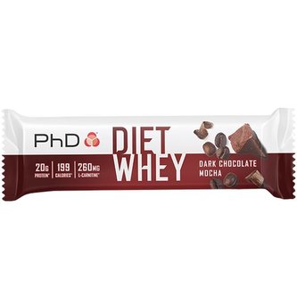 PhD Diet Whey 65 g dark choc mocha (hořká čoko-mocha)
