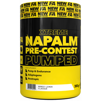 Fitness Authority Napalm Pre-Contest Pumped 350 g lychee (liči)