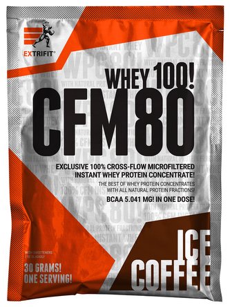 Extrifit CFM Instant Whey 80 30 g ice coffee (ledová káva)
