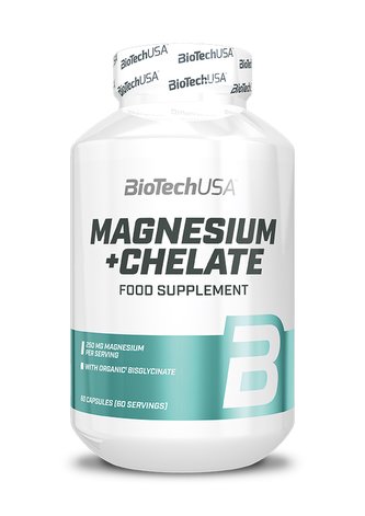 Biotech USA Magnesium + chelate 60 kapslí