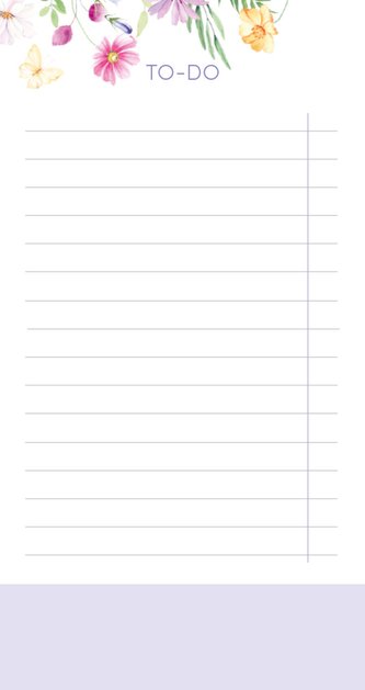 TO-DO Block midi Spring, vegan