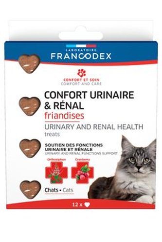 Francodex Pochoutka Urinary and Renal pro kočky 12ks Francodex Pochoutka Urinary and Renal pro kočky 12ks