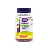 Webber Naturals Kidzown Vitamin D 600 IU 60 gummies