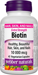 Webber naturals  Biotin 10 000 mcg 45 cps