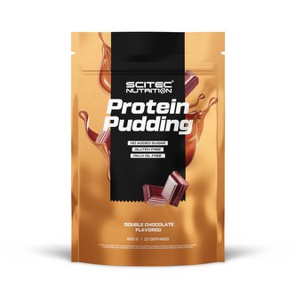 Scitec Nutrition Protein Pudding 400 g NEW double chocolate (dvojitá čokoláda)
