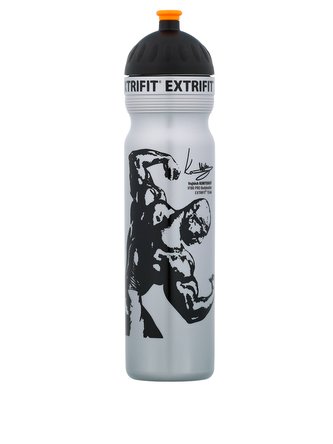 Extrifit Bidon 1000 ml šedý šedá