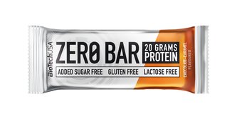 BioTech Zero Bar 50 g chocolate caramel (čokoláda-karamel)