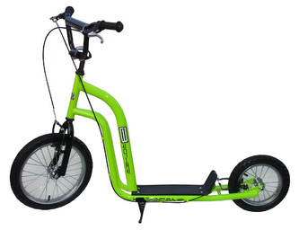 Koloběžka Brother Hurricane 16/12" zelená