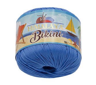 Příze BIKINI - modrá - 50g / 165 m